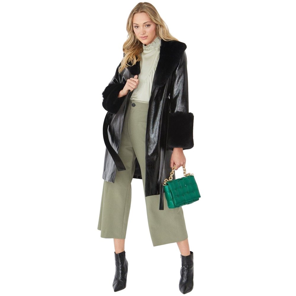 Jayley stunning Aubrey faux suede coat Jayley