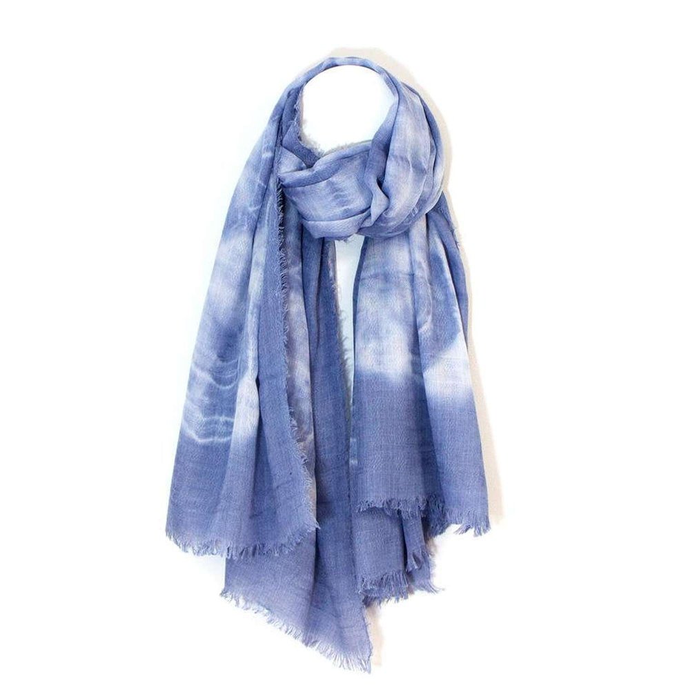 Blue women's Scarf suziestyle-heaven