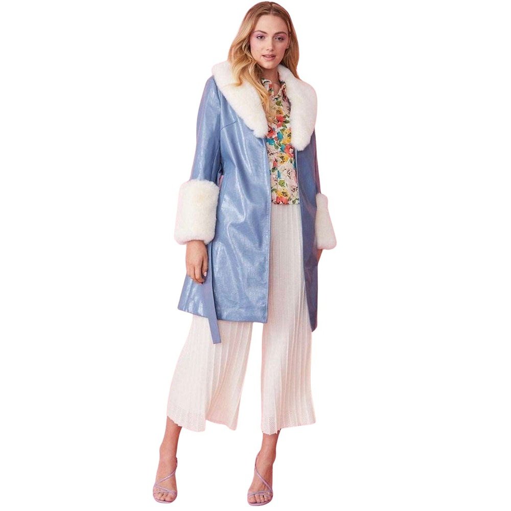 Jayley stunning Aubrey faux suede coat Jayley