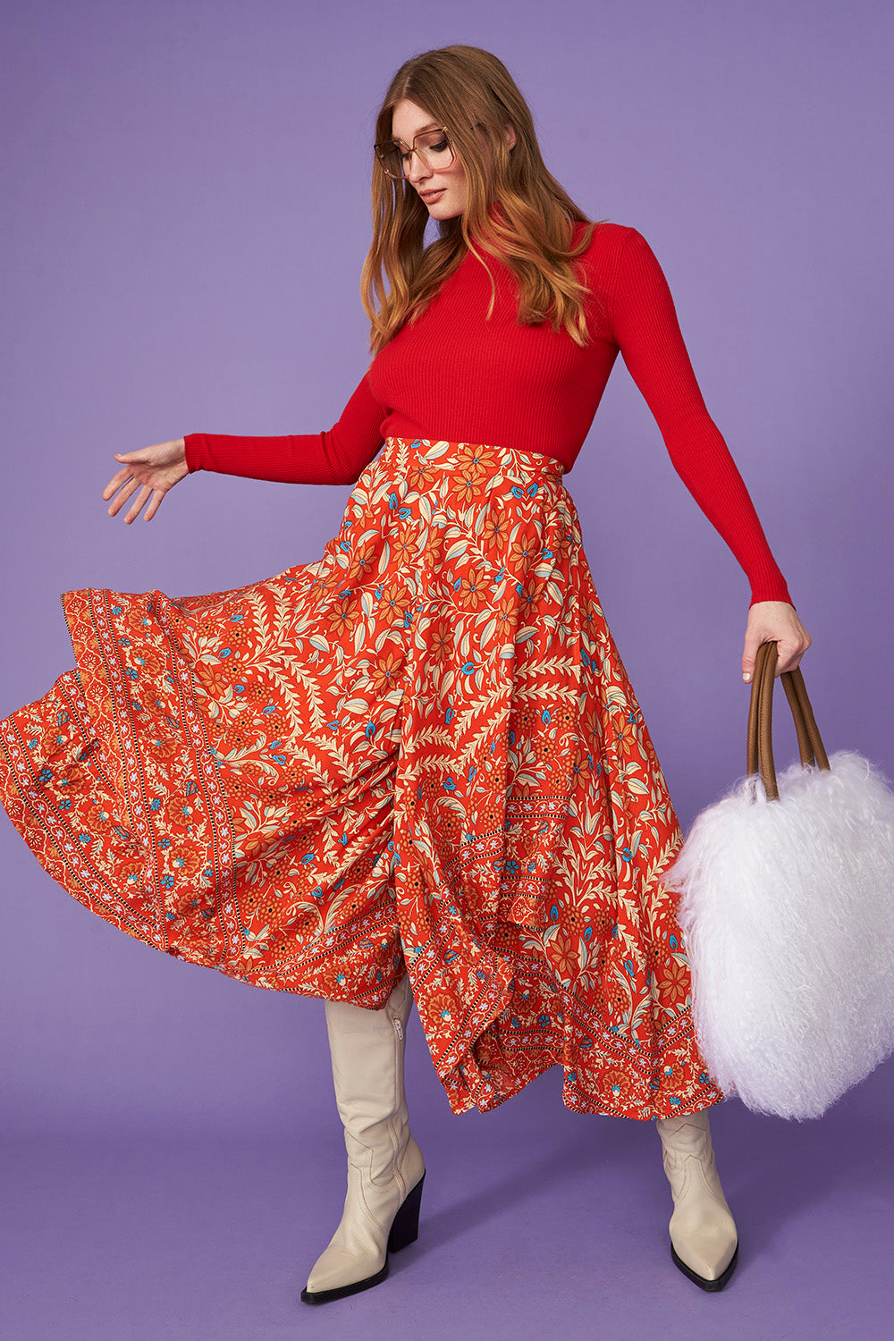 CLS25A-08 - Cotton Blend Boho Culottes