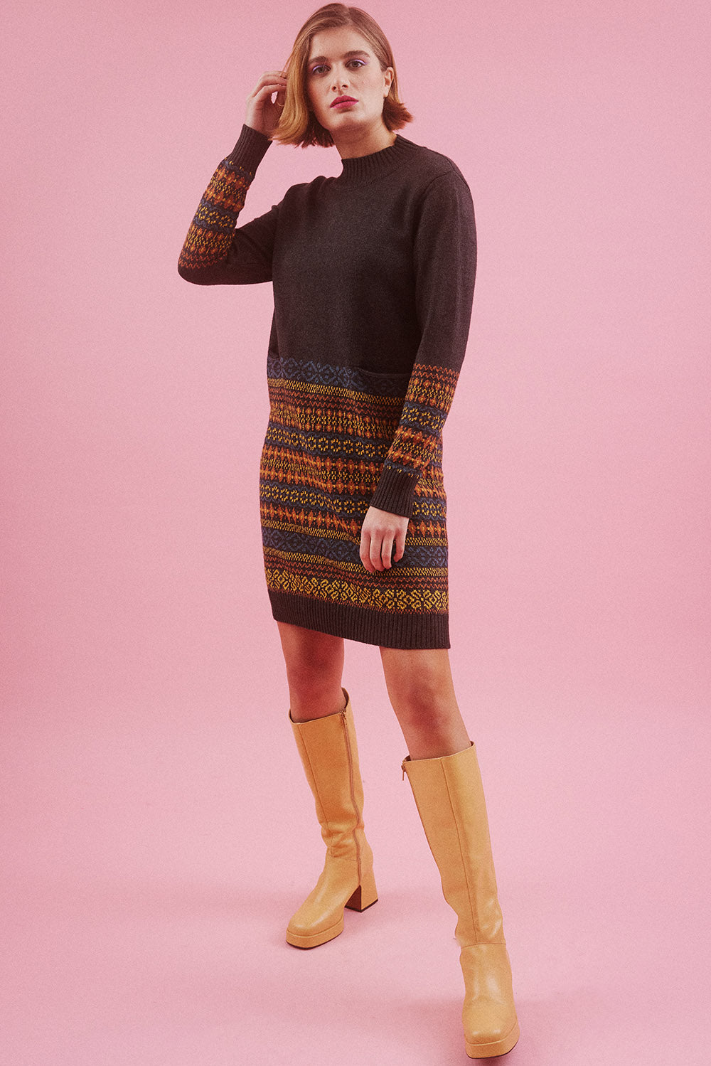 CSTN25A-01 - Cashmere Dress