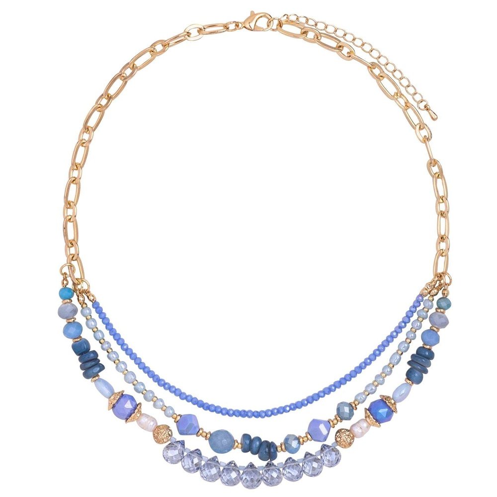 Helen Beaded Strand Necklace style-heaven