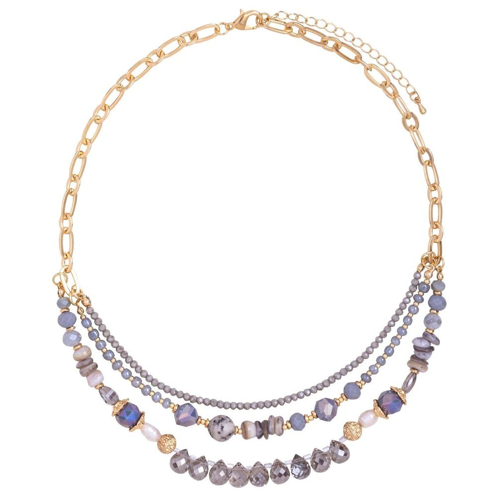 Helen Beaded Strand Necklace style-heaven
