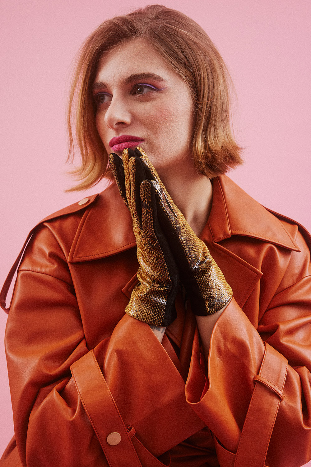 GLVSUS7A-0Y - Faux Suede Gloves