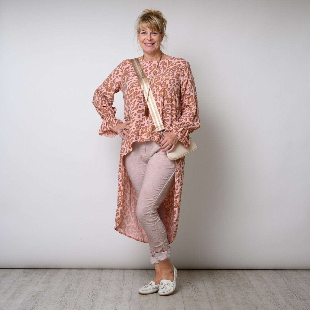 Velvet Trim Comfortable Magic Trousers One Size available in 9 colours style-heaven
