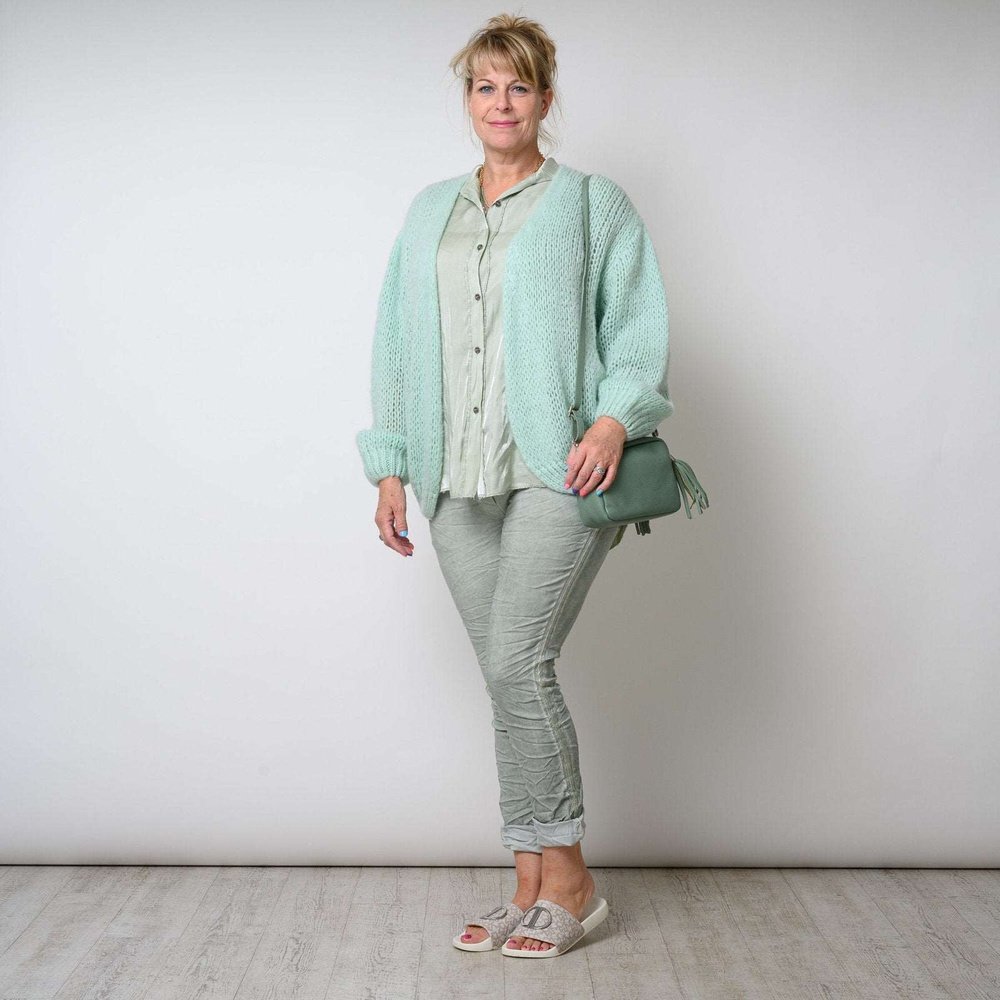 Shirt with Silver Trim Available in 6 Colours One Size - style-heaven