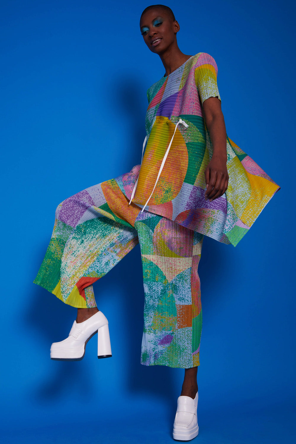 SLWTS235A-07S - Tencel Blend Pleated Trousers - Pack of 3