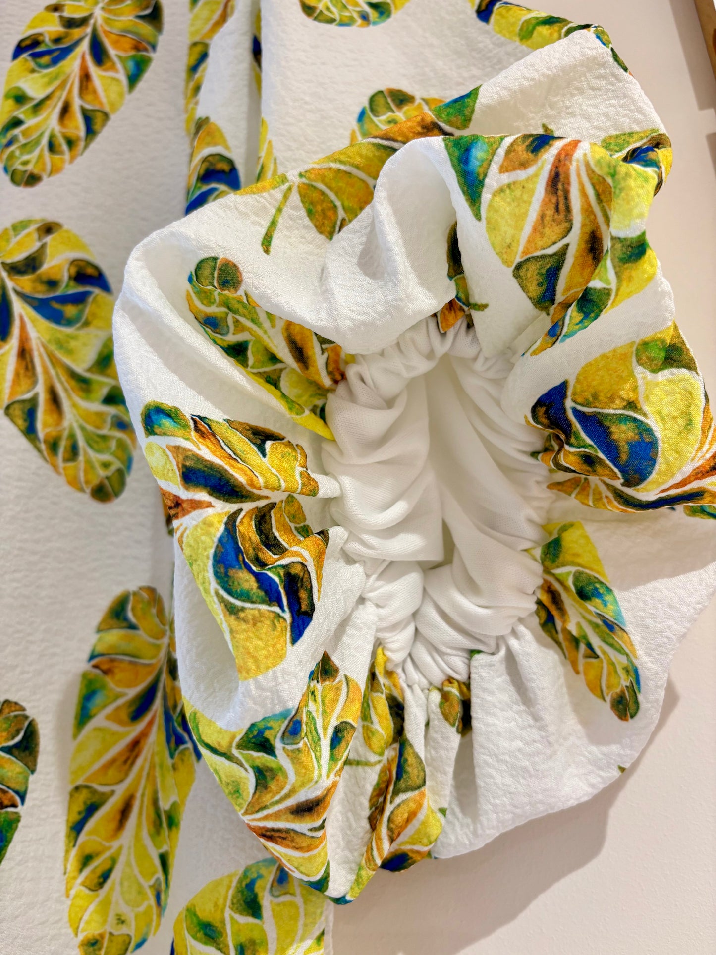 Tropical Puff Sleeve Blouse – One of a Kind