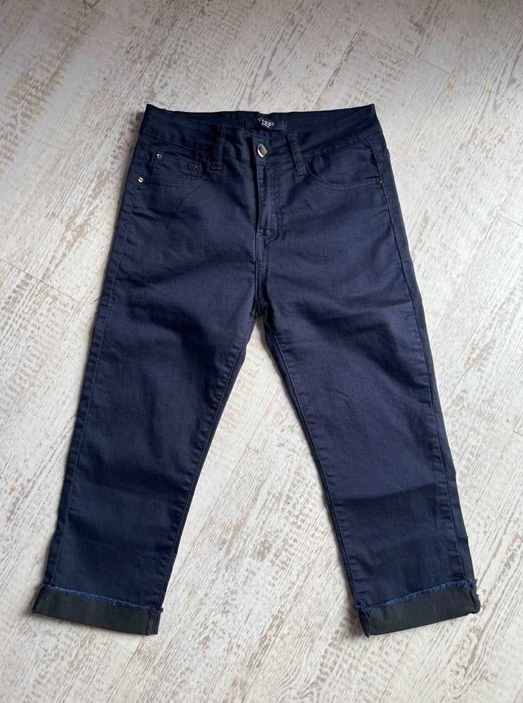 Mens Cargo Shorts Denim Jeans Casual Capri Pants Relaxed HipHop Loose  Streetwear | eBay