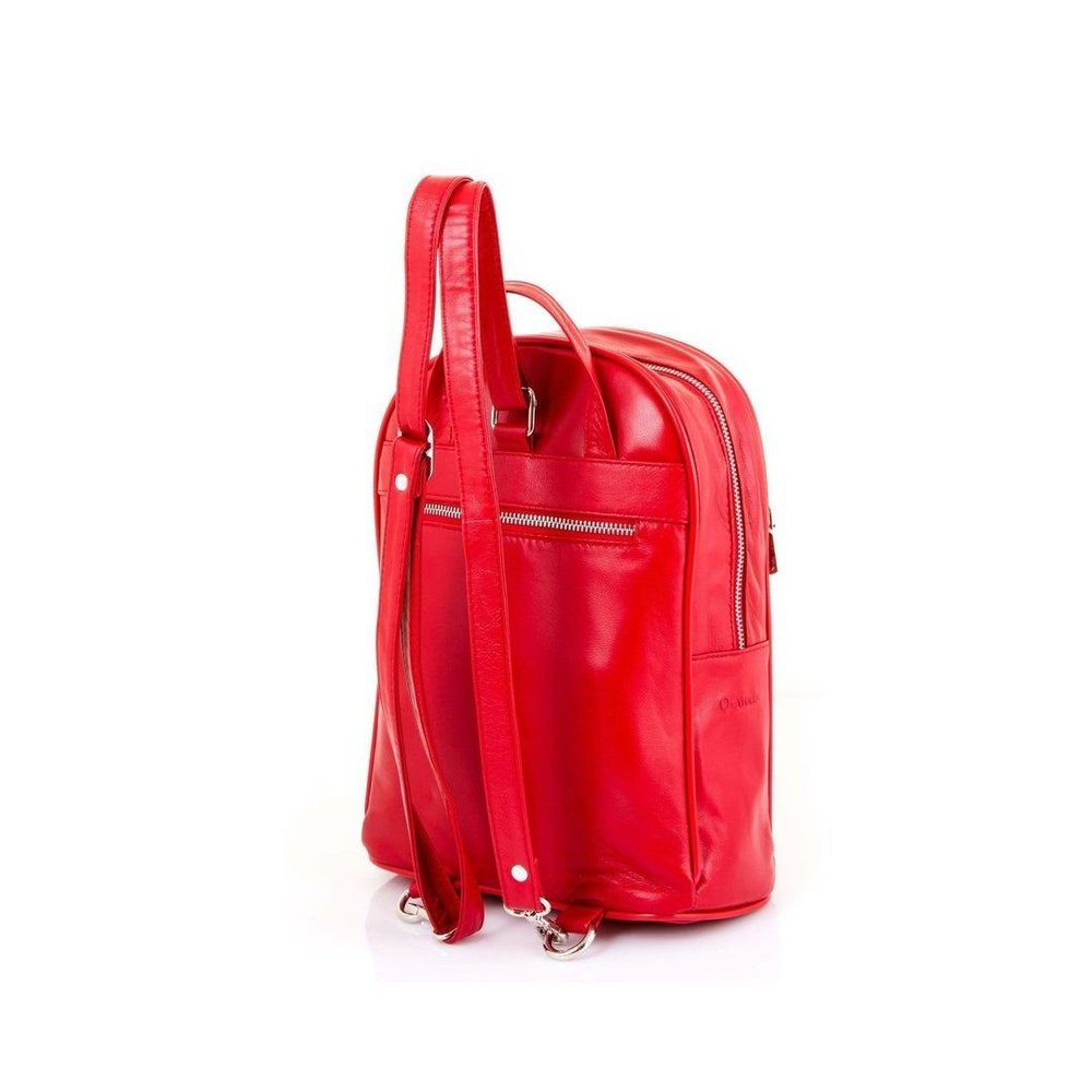 Load image into Gallery viewer, Compact Hot Stamped Unisex Leather Backpack Available in 2 Colours style-heaven
