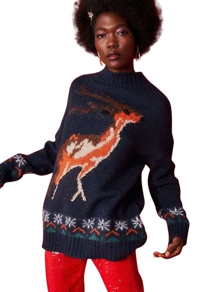 Women's Christmas jumper Jumper style-heaven - Main Image