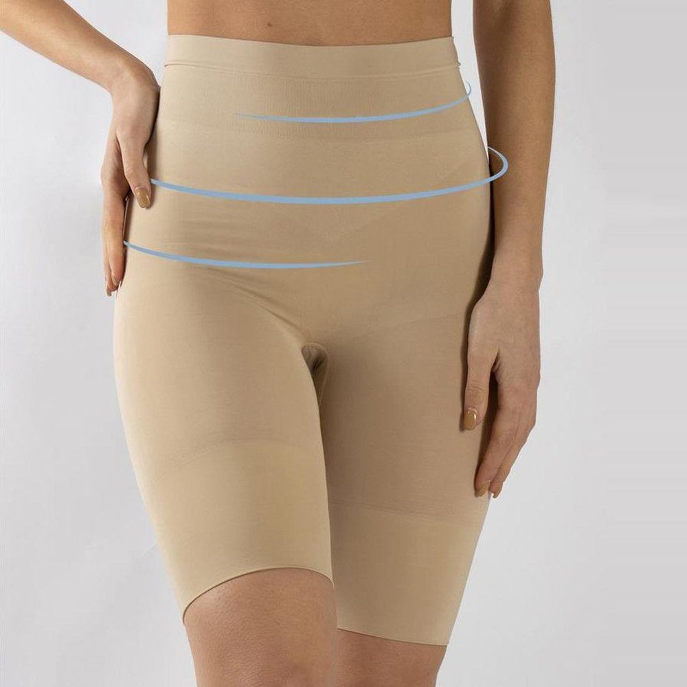 Cette Seamless Women's Slimming Shorts in Nude & Black - style-heaven